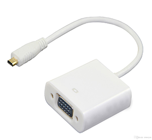 Micro HDMI Male to VGA Female Converter
