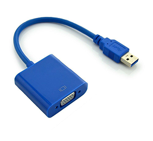 USB Male to VGA Female Converter