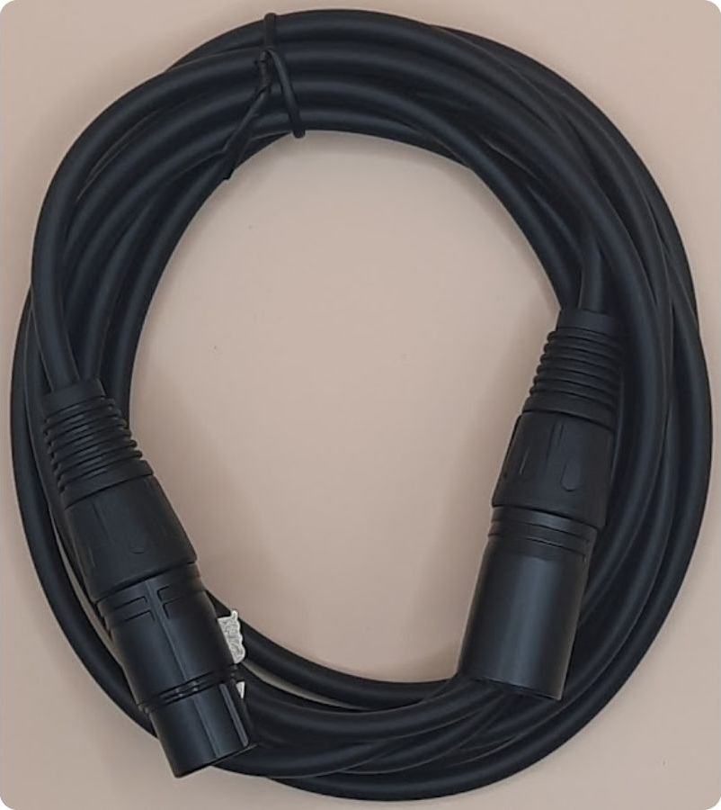 3-Pin XLR Cable M/F (3m)