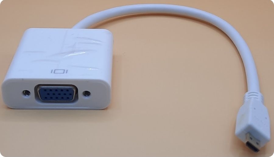Micro HDMI Male to VGA Female Adapter