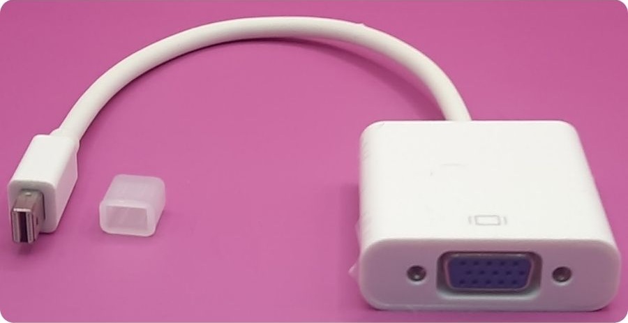 Mini DP Male to VGA Female Converter (Cable)