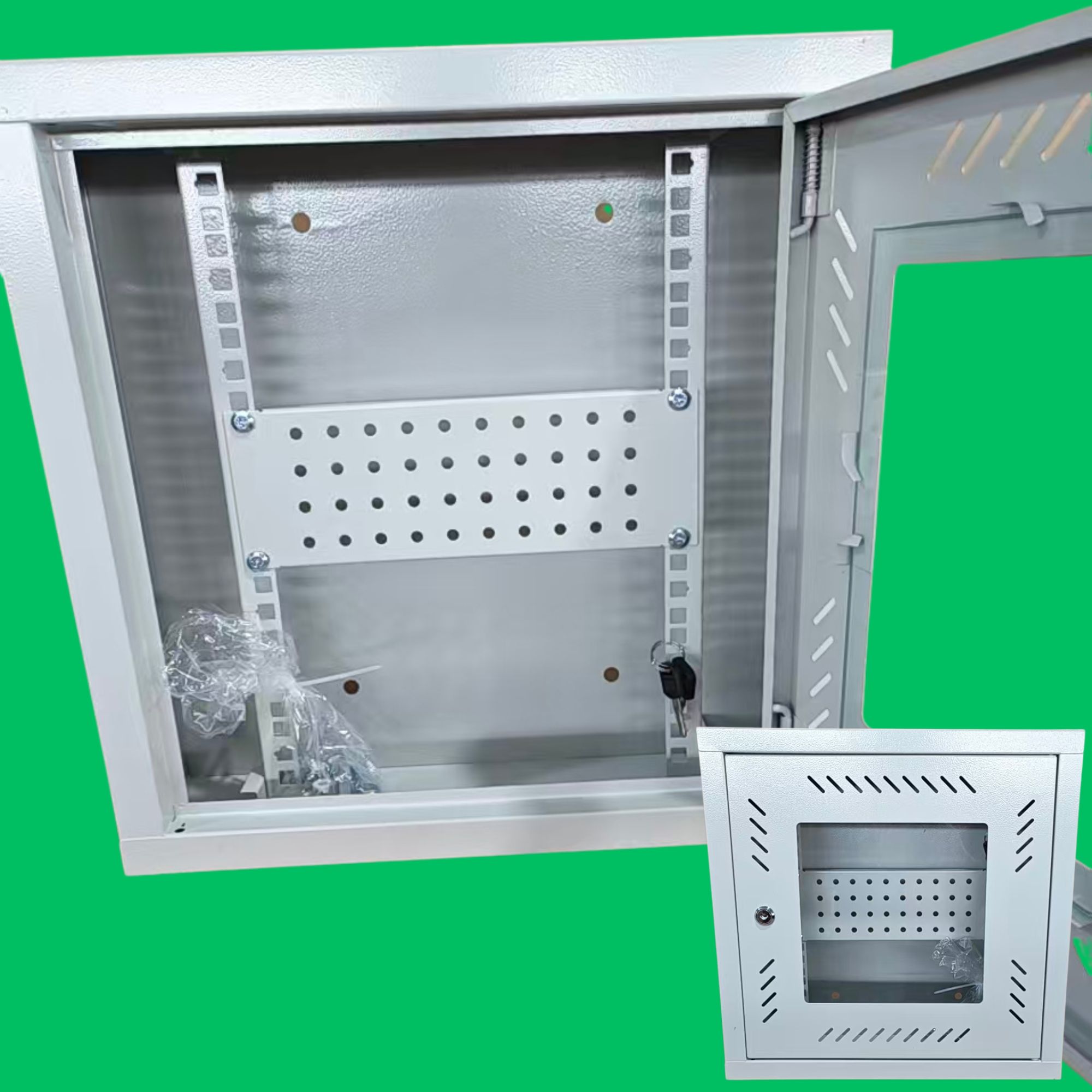 2U Etisalat Cabinet (400x120x400mm)