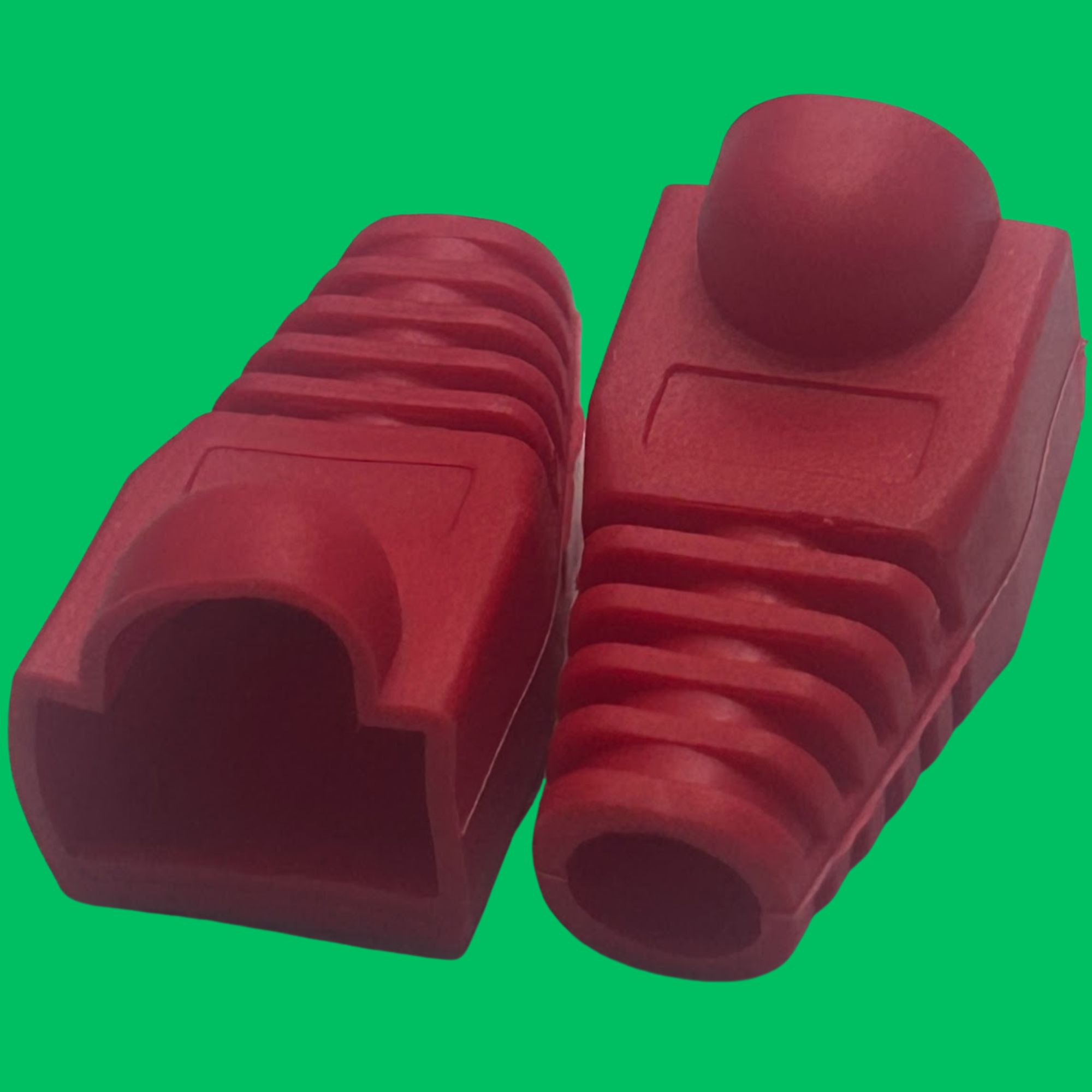 Cat6 RJ45 Strain Relief Boot (Red)