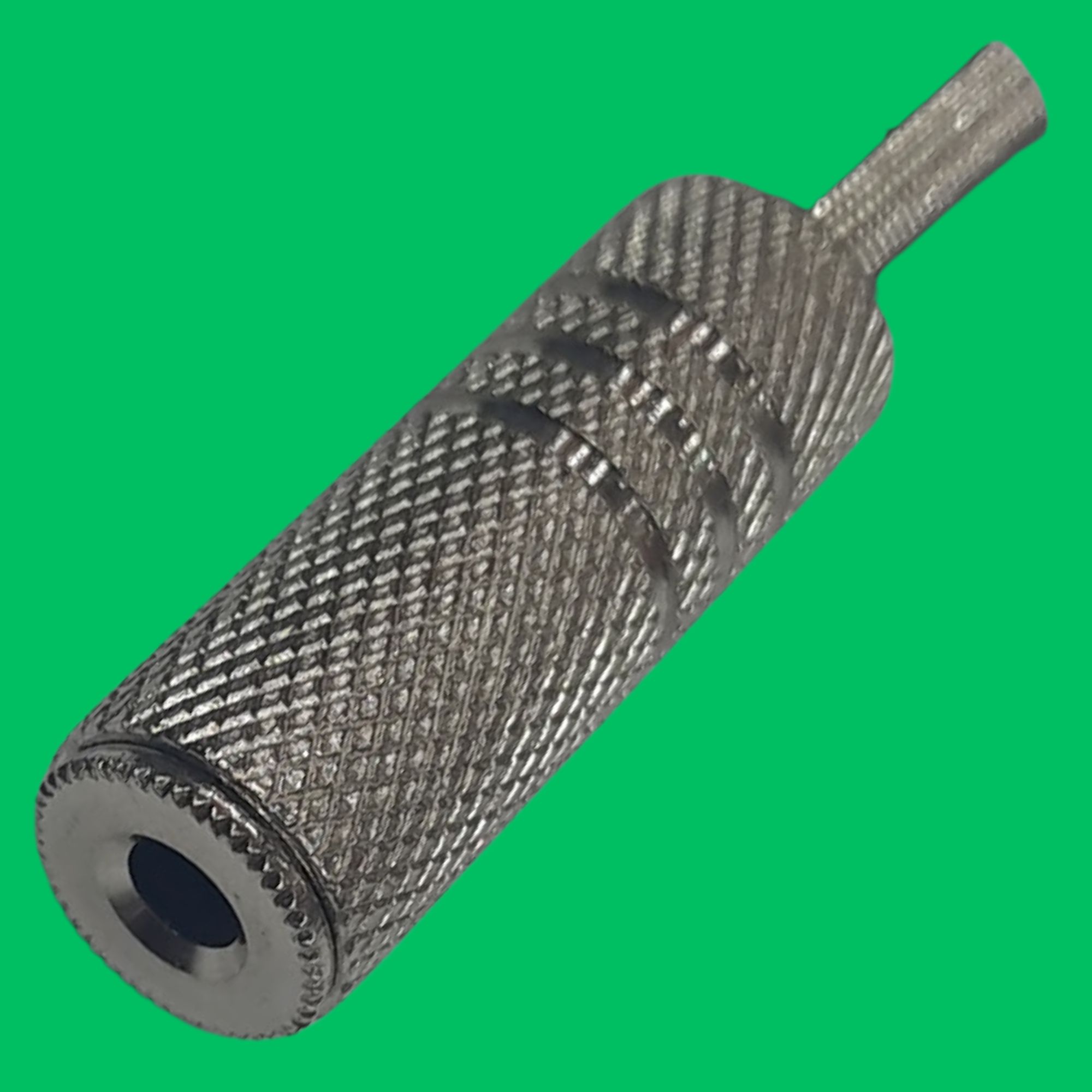 3.5mm Stereo Solder Female Jack (Silver-Metal)