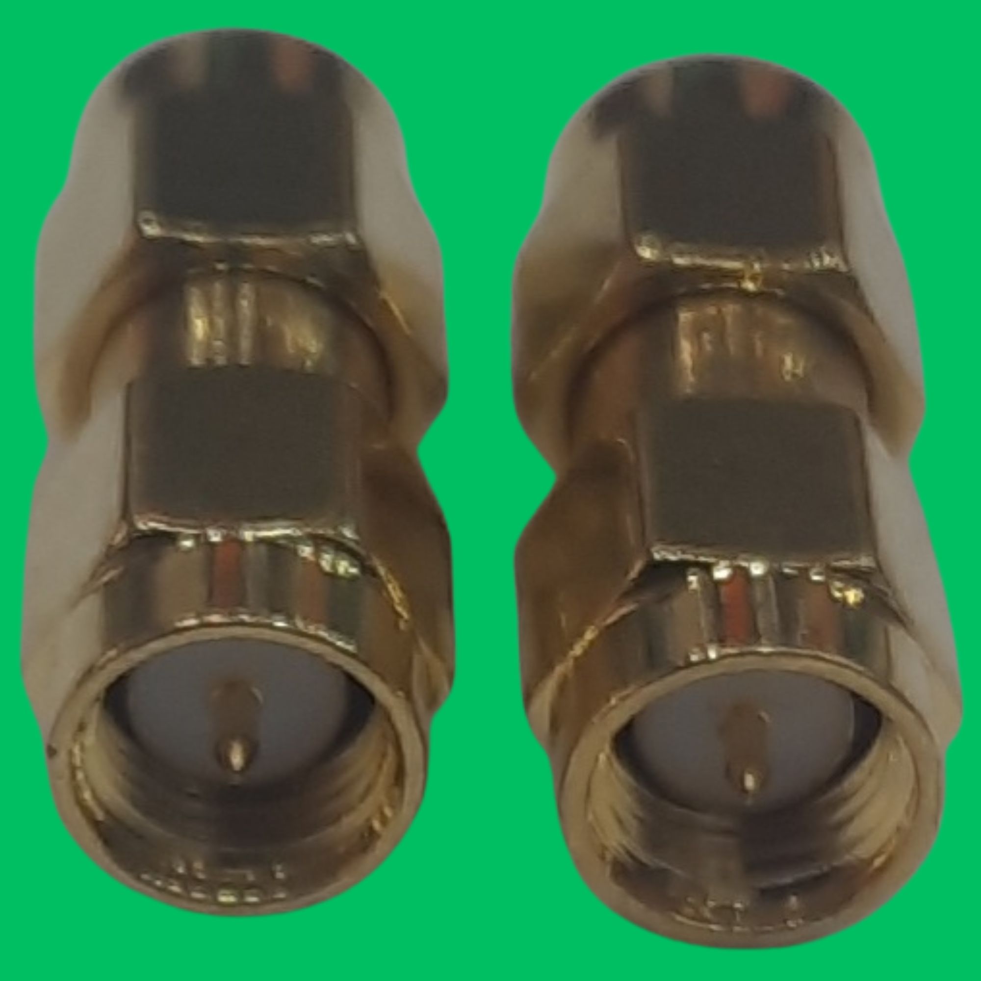 SMA Male Inline Coupler (Gold-Metal)