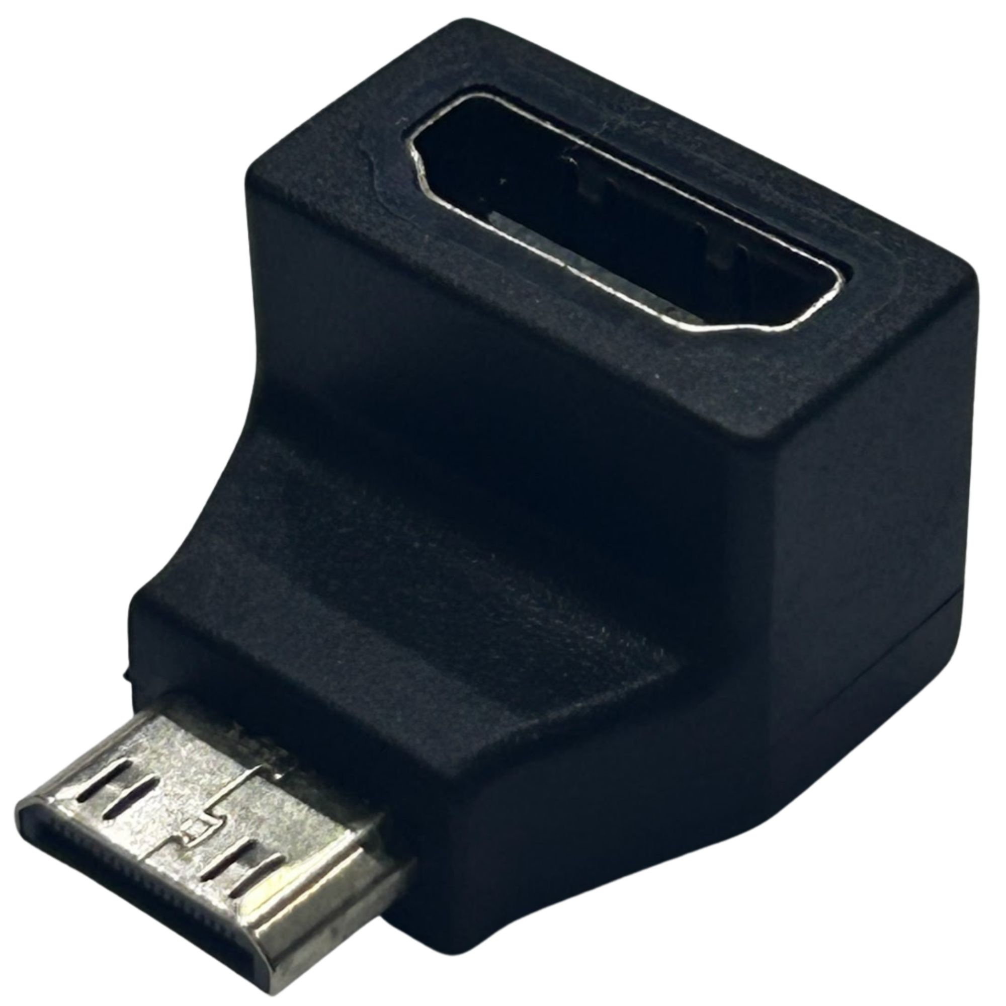 Mini HDMI Male to HDMI Female Adapter (L‑Type)
